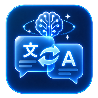 AI translation icon